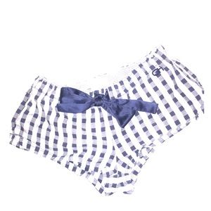 Gilly Hicks navy gingham pajama shorts